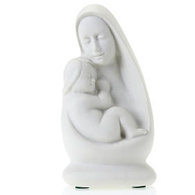 Büste Madonna mit Kind Francesco Pinton 13 cm