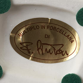 Büste Madonna mit Kind Francesco Pinton 13 cm s5