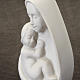 Busto Madonna con bambino Francesco Pinton 13 cm s3
