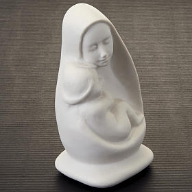 Busto Virgem com Menino Francesco Pinton 13 cm