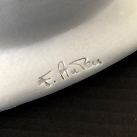 Busto Virgem com Menino Francesco Pinton 13 cm s4