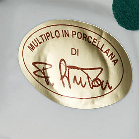 Büste Madonna mit Kind und geöffneten Armen Pinton 19 cm s5