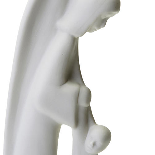 Guardian Angel holy water font in white porcelain Pinton 35 cm 2