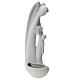 Guardian Angel holy water font in white porcelain Pinton 35 cm s1