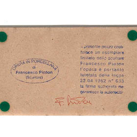 Natividad  con gruta estilizada Francesco Pinton 11 cm s3