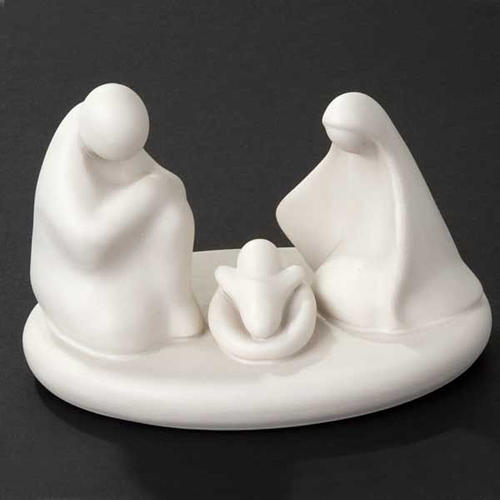 Crib on porcelain base Francesco Pinton 11 cm 3