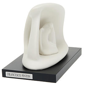 Stilisierte Krippe im Stall Francesco Pinton 10 cm s3