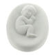 Small Holy Family in porcelain, 15 cm Pinton s2