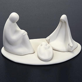 Natividade sobre base em porcelana Pinton 9 cm s3