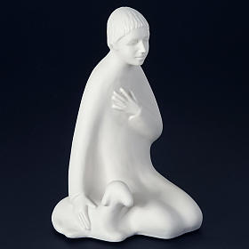Nativity set white porcelain 40-55 cm Pinton s4