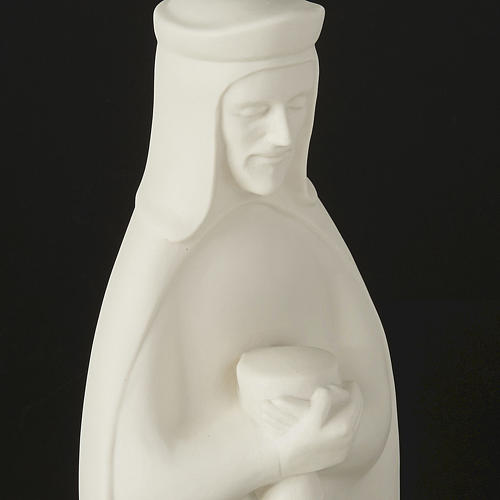 Nativity set white porcelain 40-55 cm Pinton 8