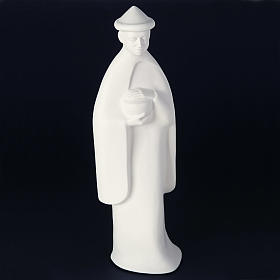 Crèche porcelaine blanche 40-55 cm Pinton s5