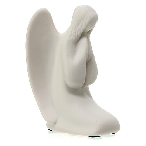 Guardian Angel Statue- mignon Francesco Pinton 9 cm 3