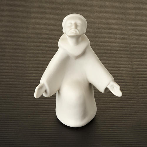 Święty Franciszek figurka mała Francesco Pinton 12 cm 3