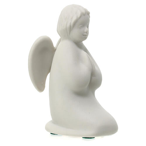Baby Angel Porcelain Statue by Francesco Pinton 10 cm 3