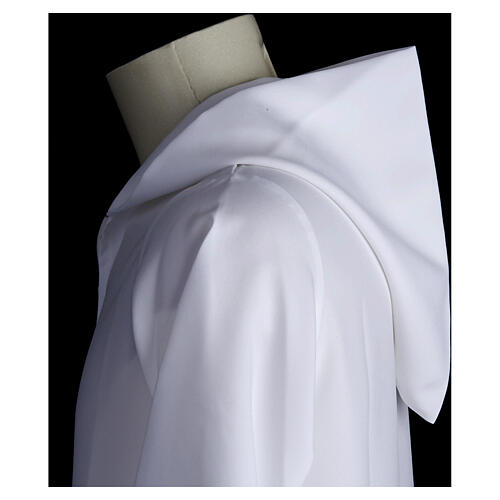 Alb with hood for first communion 7