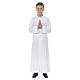 Alb with hood for first communion s1