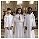 Alb with hood for first communion s2
