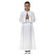 Alb with hood for first communion s6