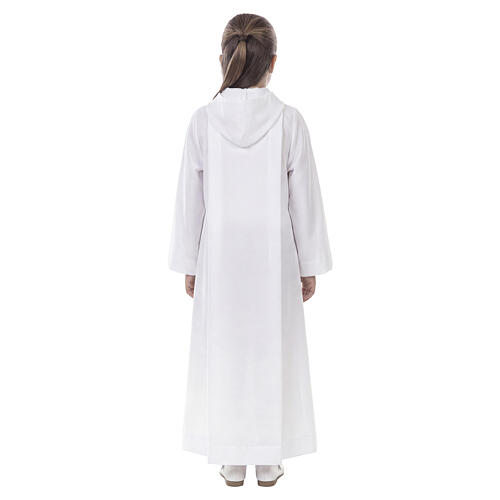 Aube communion avec capuchon 11