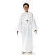 Catholic Alb with hood for first communion s7
