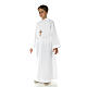 Catholic Alb with hood for first communion s8