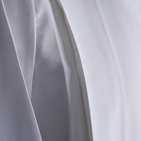 First communion alb for girl with 2 pleats s5