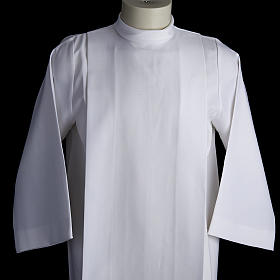 Holy Communion alb with 2 pleats