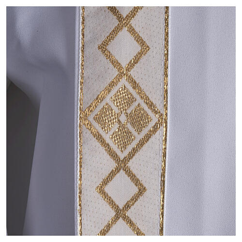 Aube communion unisex bord or 4