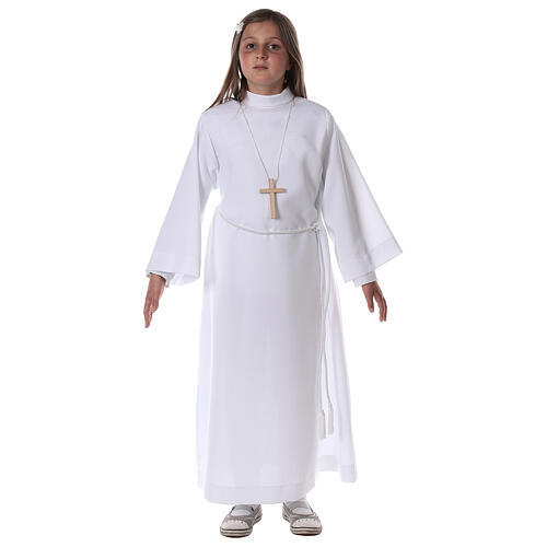 Vestido de primera comunión blanco de niña 5