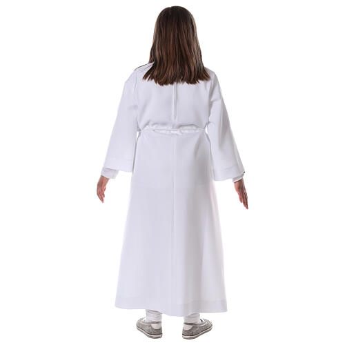 Vestido de primera comunión blanco de niña 10
