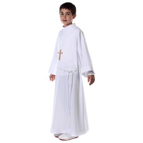 Aube communion blanche 8