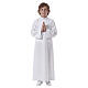 Abito prima comunione unisex bianco s1