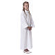 Abito prima comunione unisex bianco s4