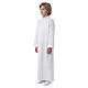 Abito prima comunione unisex bianco s5
