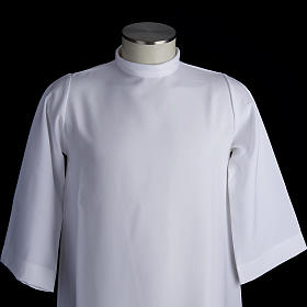 Túnicas Primeira Comunhão: Alva Primeira Comunhão menina branca Túnicas Primeira Comunhão: Alva Primeira Comunhão menina branca