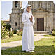 First communion alb for girl. scapular with lace s2