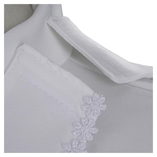 Túnica primera comunión para niña escapular 7