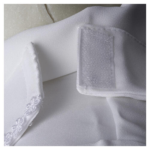 Túnica primera comunión para niña escapular 9