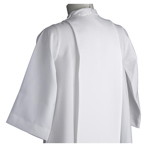 Alba komunijna dla dziewczynki szkaplerz koronka 8