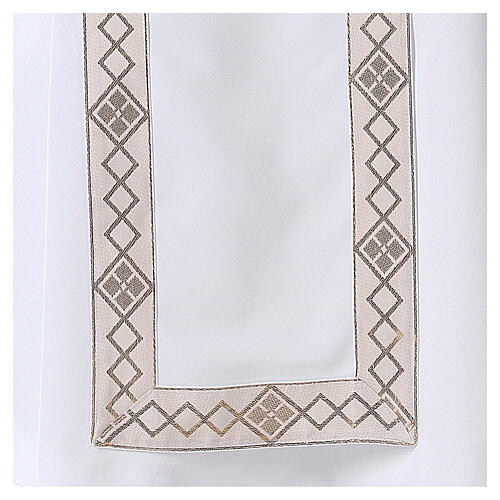 First communion alb scapular golden edges 7