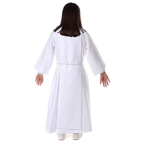 First communion alb scapular golden edges 9
