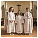First communion alb scapular golden edges s2