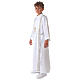 First Holy Communion alb scapular thin golden edges s5