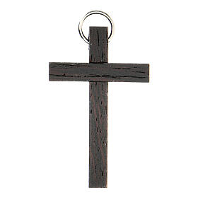 Croix d'aube en bois avec anneau
