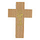 Croce Prima Comunione legno calice s1