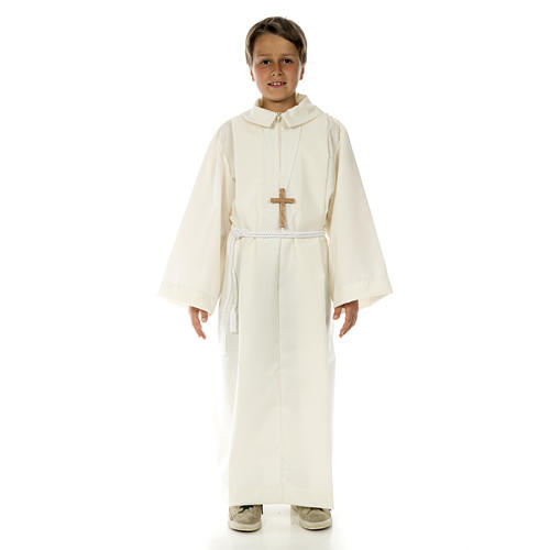 Altar server/Communion alb in polyester and wool 5