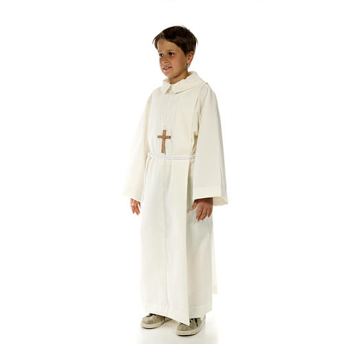 Altar server/Communion alb in polyester and wool 2