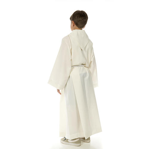 Altar server/Communion alb in polyester and wool 4