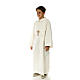 Altar server/Communion alb in polyester and wool s6